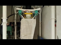 2 톤 우븐 빅 백 충진과 곤포기, 분말 미립 톤 백 기계