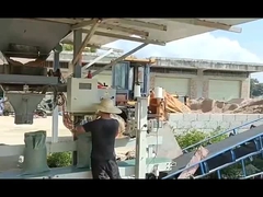 곤포기를 모래주머니로 방비하세요